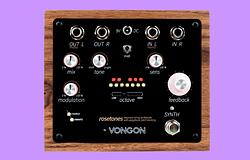 Vongon Rosetones: húros szintihang pedálban, 12 szólamon