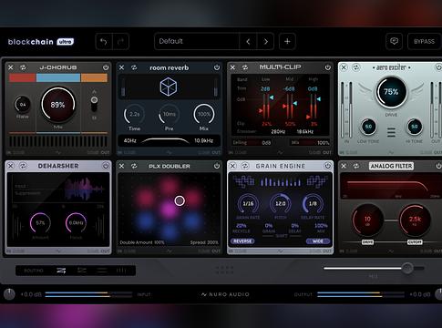 Megérkezett a Nuro Audio Blockchain Ultra – a jövő bővíthető multi-FX pluginje
