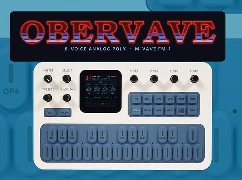 Oberheim-hangzású poliszintivé alakítja az M-VAVE FM-1-et az OberVave