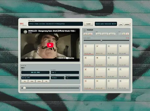Ingyenes böngészős sampler készült YouTube-videókhoz