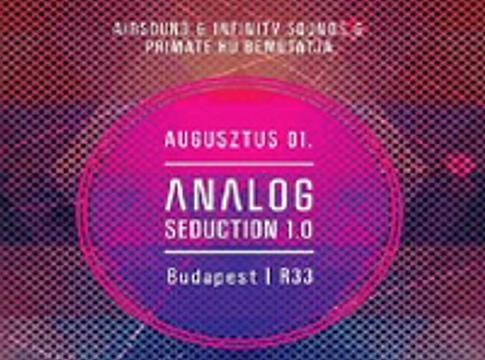 Analog Seduction 1.0 @ R33, 2014.08.01.