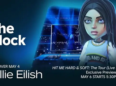 Billie Eilish 3D-s élménnyel költözik a Robloxra a turnéfilmje mellé