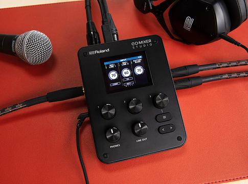 Roland GO:MIXER STUDIO: hordozható stúdiómegoldás tartalomkészítőknek és zenészeknek
