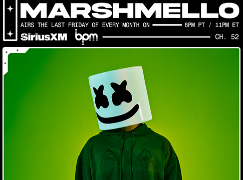 Marshmello saját rádióműsort indít a SiriusXM-en