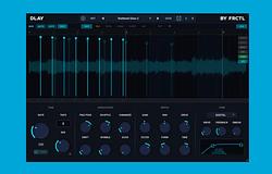 FRCTL Audio DLAY: vizuális multitap delay 64 szerkeszthető ismétléssel