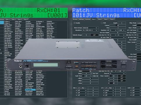 VirtualJV – a Roland JV-880 új élete a DAW-ban