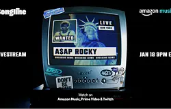 A$AP Rocky új albuma az Amazon Music Songline sorozatában debütál