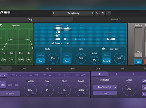 Bleass Tides 1.3.5: még színesebb delay és hatékonyabb működés
