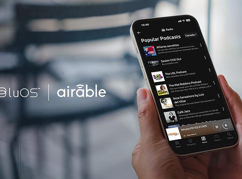 Airable-integrációval bővül a BluOS rádió- és podcastkínálata
