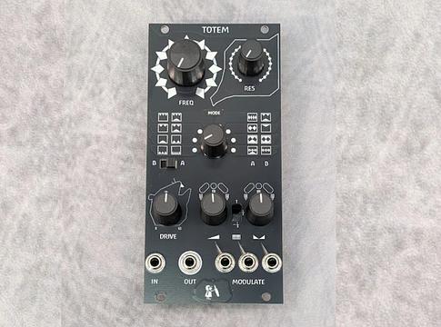 Caveman Modules Totem – megfizethető multimódusú szűrő Eurorack-hez