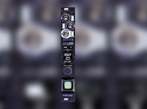 Bassline motorral frissül a midiphy zetaSID – megérkezett a Firmware 1.5