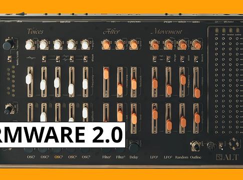 Cyma Forma ALT 2.0: új firmware-rel bővült a pin-mátrixos analóg soundscape szintetizátor