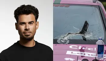 Afrojack: fémtárgy fúródott az autó szélvédőjébe a 3000 Gumball Rallyn, sérülés nem történt