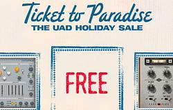 Ingyenes UAD plugin az ünnepekre: tízből választhatsz ajándékot