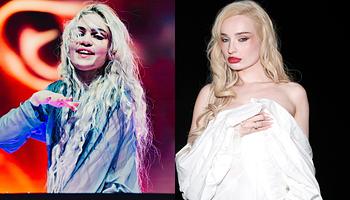 Grimes Kim Petras mellett áll: nyílt kritika a nagy kiadók működéséről