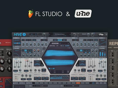 FL Studio és u‑he: 50% kedvezmény a DIVA, a Hive 2 és a Repro pluginekre