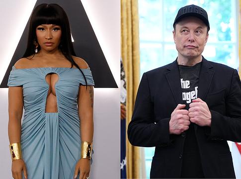 Nicki Minaj a SpaceX-nél bukkant fel Elon Musk oldalán
