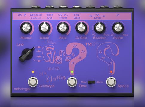 Behringer új flanger pedállal jelentkezett: itt a The Flange With No Name