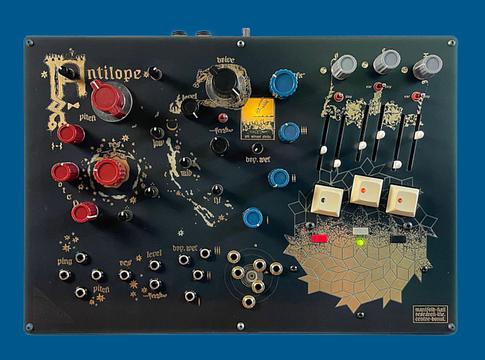 Antilope: kísérleti szintetizátor pingelhető szűrőkkel és torzított ritmusokkal