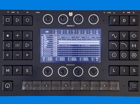 Randomwaves Drumboy Pro: nyílt forrású groovebox Kickstarteren