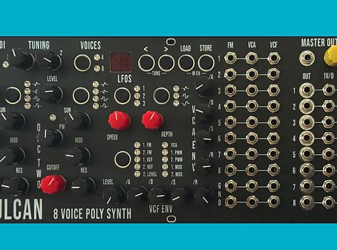 Vulcan: nyolc hangú analóg poliszinti Eurorack formátumban, meglepően baráti áron