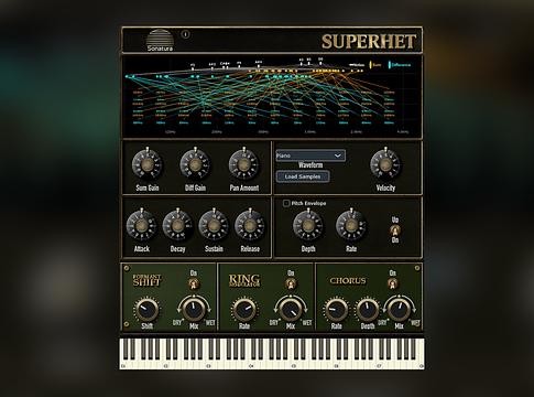 Sonatura Audio Superhet – ingyenes szintetizátor, ami új frekvenciavilágot nyit