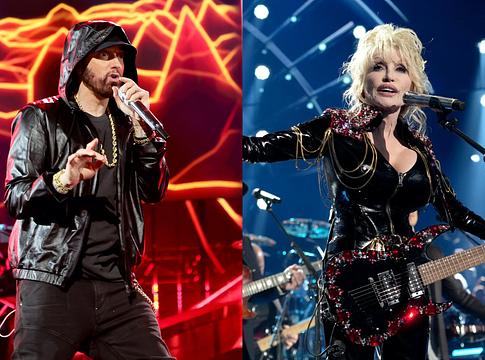 Eminem megmutatta a személyes levelet, amelyet Dolly Partontól kapott