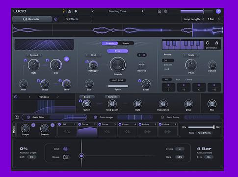 Minimal Audio Lucid: granular effekt, ami nem engedi szétesni a harmóniát