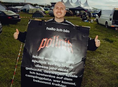 Meghívó nélkül is tömeget mozgatott meg Pollnik a Sputnik Spring Breaken
