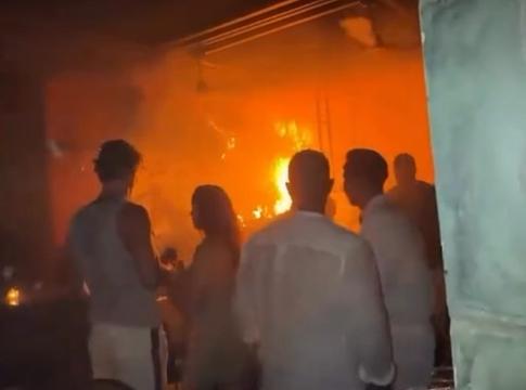 Tűzshow-incidens Bali egyik népszerű klubjában