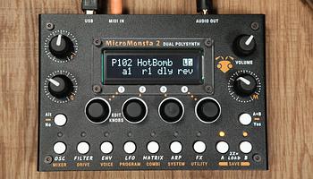 Újra kapható az AudioThingies MicroMonsta 2 szintetizátor