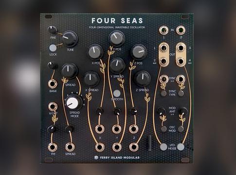 Ferry Island Modular Four Seas: új korszakot nyit a 4D wavetable szintézis