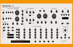 A Trumsynt-16 a Moog DFAM ötletét viszi tovább szoftverben