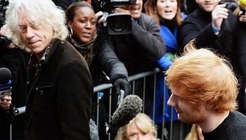 Bob Geldof Ed Sheeran mellé állt a Macklemore-vita közepén