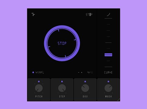 TapeFi Stop: ingyenes vinyl stop szimulátor plugin