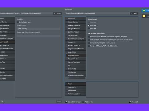 ConvertWithMoss – ingyenes eszköz multisample fájlok átalakításához, most már Maschine-támogatással