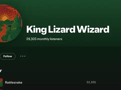 AI-másolatok lepték el a King Gizzard dalait a Spotify-on