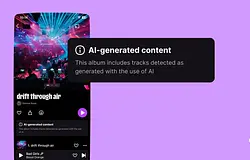 A Deezer feltöltéseinek 44%-a már AI-generált zene