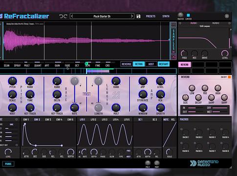 A DataMind Audio új pluginje, a ReFractalizer teljesen új szintre emeli a granuláris szintézist