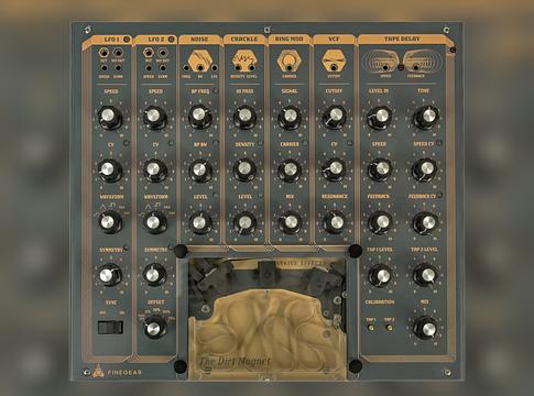 Megérkezett a Finegear The Dirt Magnet: analóg multi-FX valódi kazettás késleltetéssel