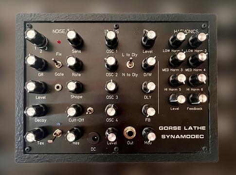 Synamodec Gorse Lathe – egy kézzel épített szintetizátor a hangok határain túl