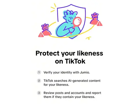 AI-hasonmások ellen tesztel új védelmi eszközt a TikTok