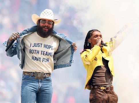 Post Malone új dallal nyitotta a világbajnoki döntő ünnepségét