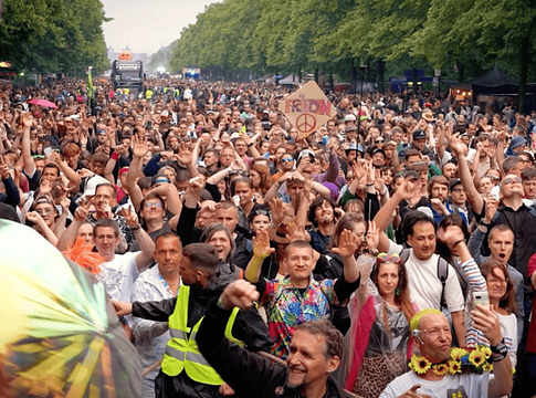 Rave The Planet 2025: 200 000 ember táncolt az esőben Berlinben