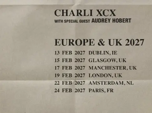Charli XCX elmondta, miért csak hat koncertből áll az európai turnéja
