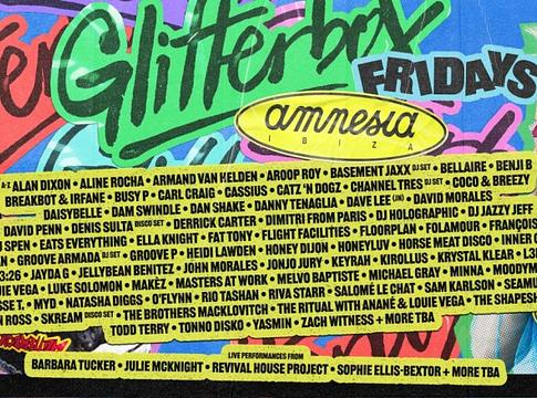 Glitterbox beköltözik az Amnesiába: jubileumi szezon Ibizán