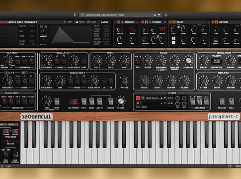Hivatalos Prophet-5 plugin: megérkezett a GForce és a Sequential közös szintije