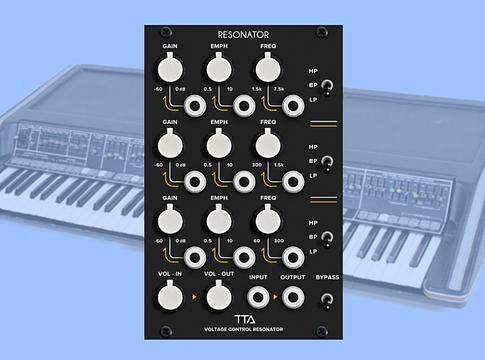 Tiptop Audio Resonator – a legendás Polymoog rezonátor újjászületése az Eurorack világában