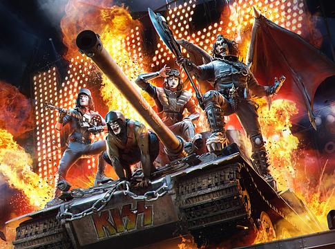 KISS a csatatéren: Gene Simmons és Paul Stanley a World Of Tanks Metal Fest 2025-ben