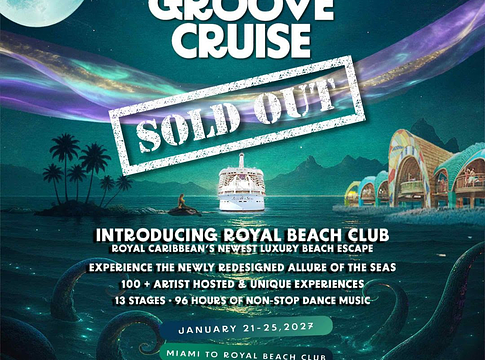 Groove Cruise 2027: rekordidő alatt elkelt az összes kabin